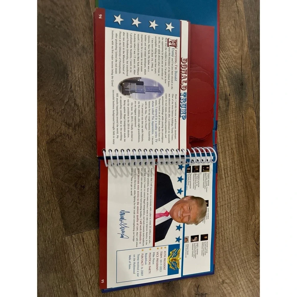 Kids Meet the Presidents Spiral Book 2016